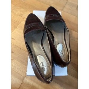 Purple Alfani Womens Shoes Zantabar Burgundy Size 9 Medium